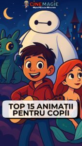 Top 15 animații pentru copii